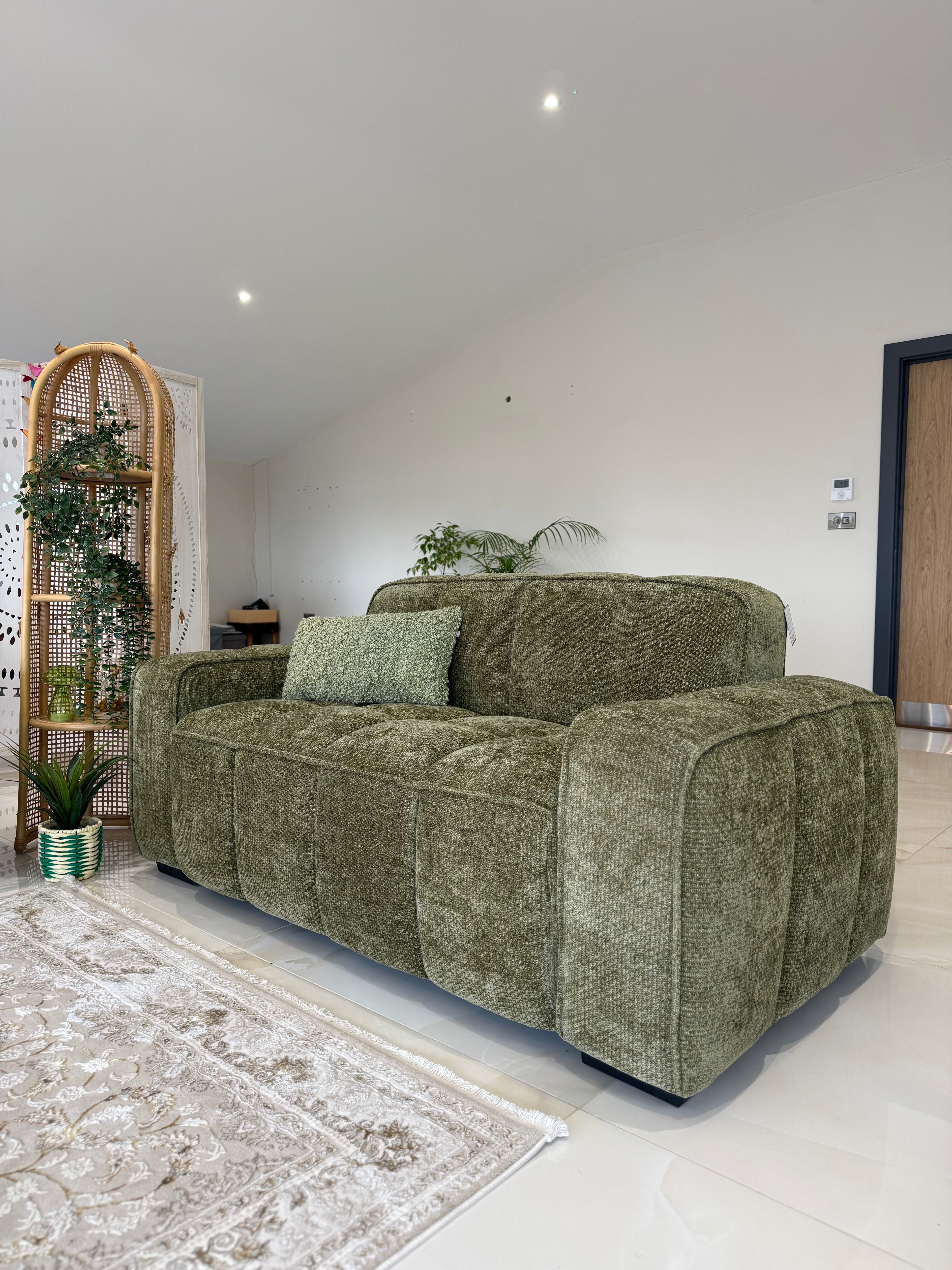 Paris Sofa Olive 2 Seater